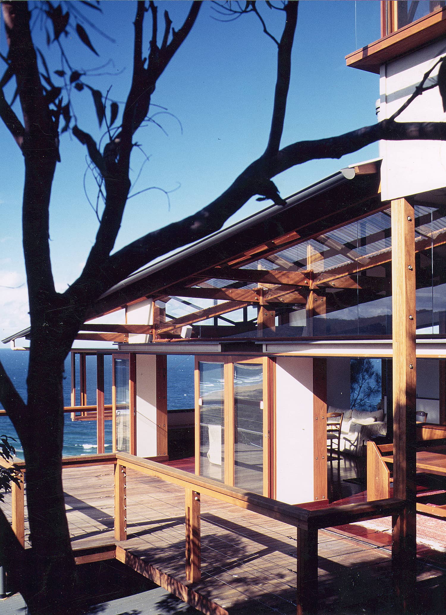 Architectural beach house